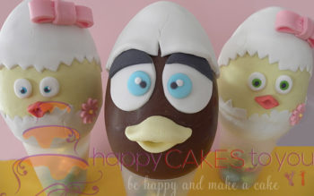 Tutorial Cake Design: Uova di Pasqua Decorate