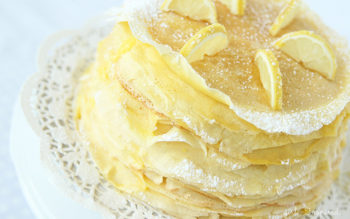 Torta di Crepes al Limone