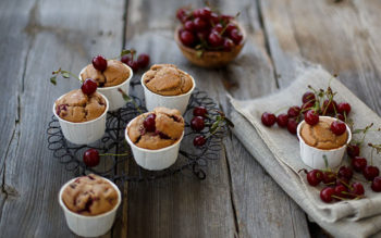 Muffin Vegan alle Ciliegie